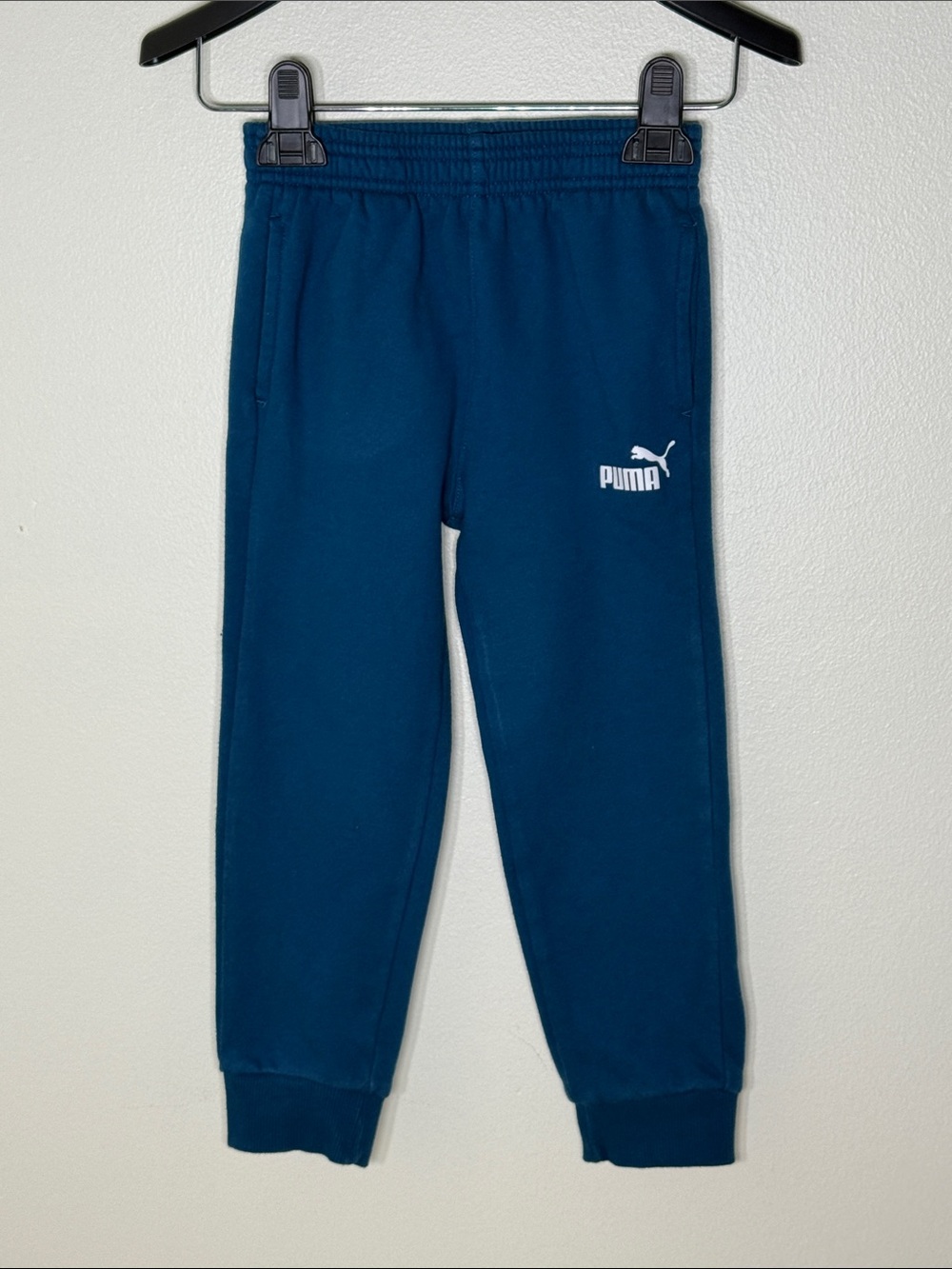 Puma Kids Teal Blue Jogger Sweatpants